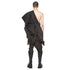 JULIUS 917SKU1-BW Dark Brown / Gas Mask Raver Skirt